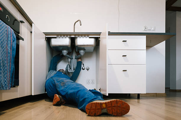 Professional Plumbing technician working in Chimney Rock, NC